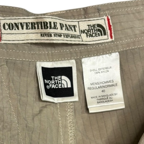 Men’s The North Face Convertible Rip Stop Cargo Pant Size 40 - Picture 10 of 15